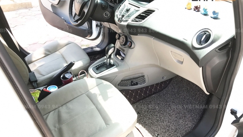 Thảm lót sàn ô tô 5D 6D Ford Fiesta: Xưởng may thủ công gia truyền, Bảo hành tới 5 năm